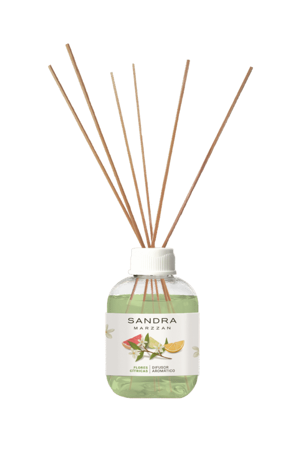 Difusor aromático Flores Cítricas - 130 ml.