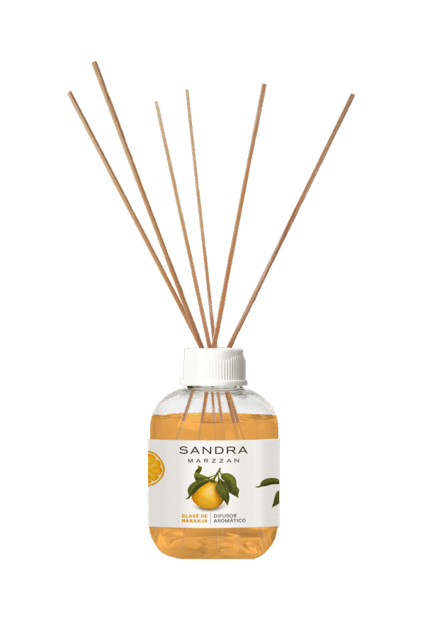 Difusor aromático Glasé de Naranja - 130 ml.