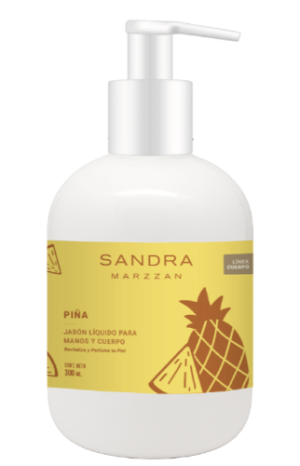 Jabón líquido para manos y cuerpo - Piña - 300 ml